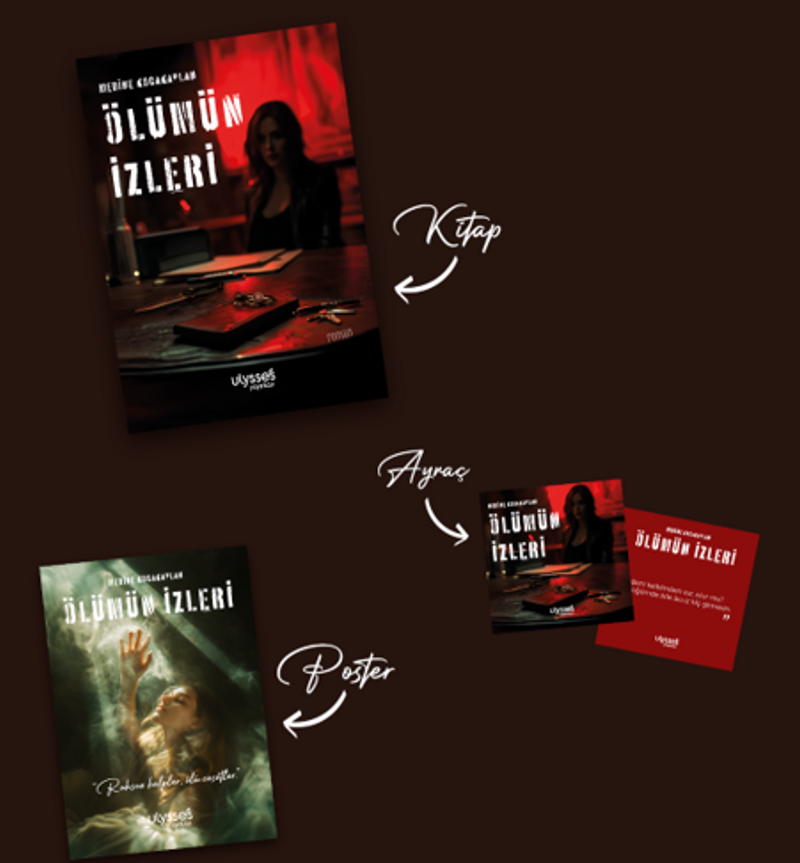 Ölümün İzleri kitap kapağı