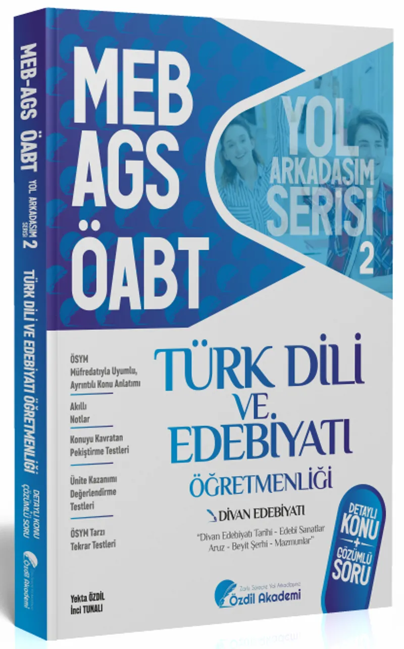 ÖABT Türk Dili ve Edebiyatı 2. Kitap Divan Edebiyatı Konu Anlatımlı Soru Bankası kitap kapağı