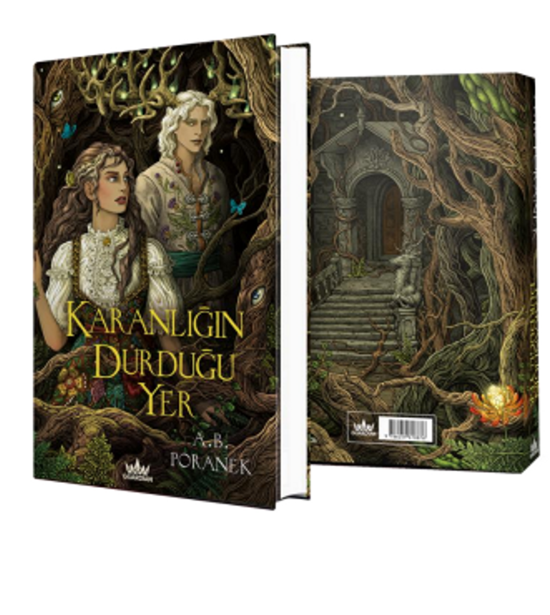 Karanlığın Durduğu Yer - Ciltli kitap kapağı