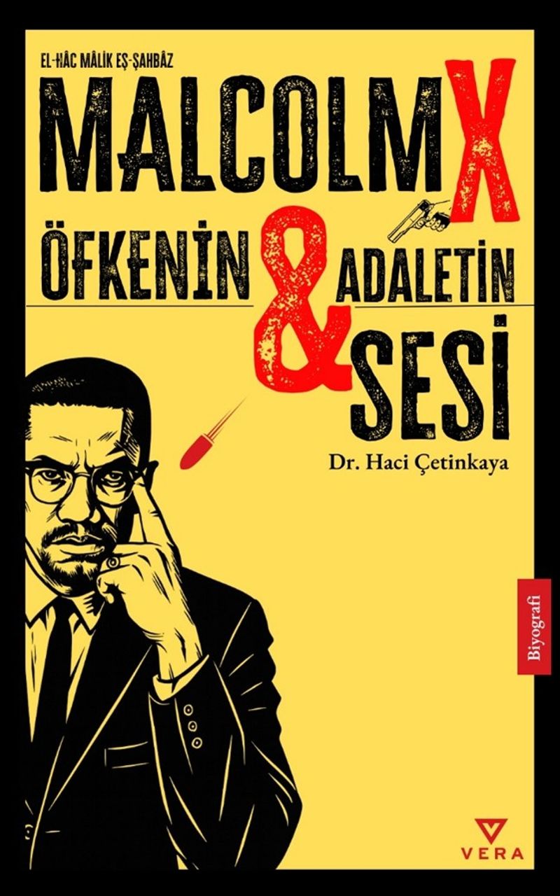 Malcolm X Öfkenin ve Adaletin Sesi kitap kapağı
