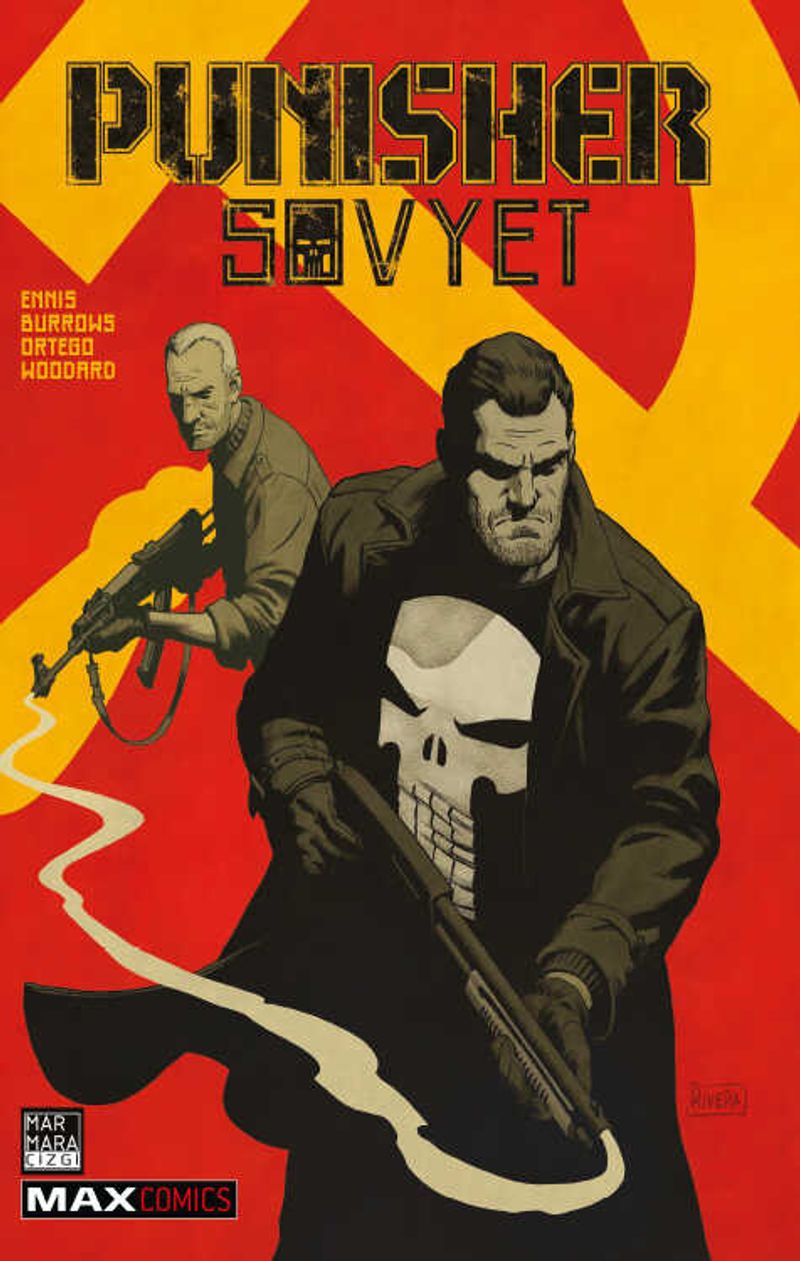 Punisher / Sovyet kitap kapağı