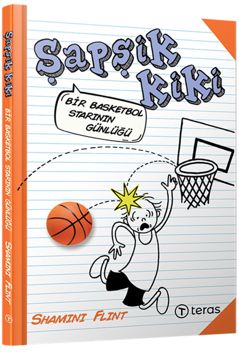 Şapşik Kiki: Bir Basketbol Starının Günlüğü kitap kapağı