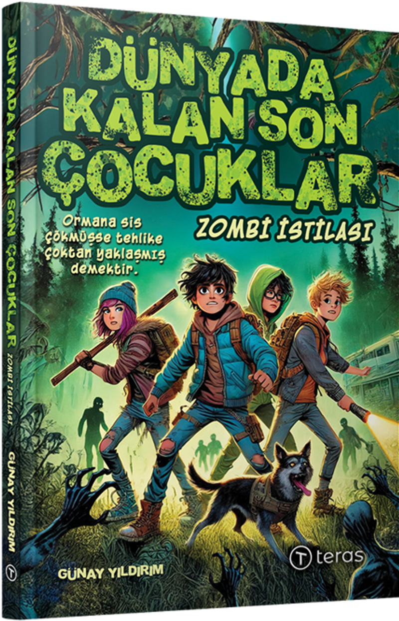 Dünyada Kalan Son Çocuklar: Zombi İstilası kitap kapağı