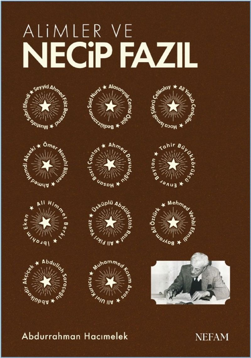 Alimler ve Necip Fazıl kitap kapağı