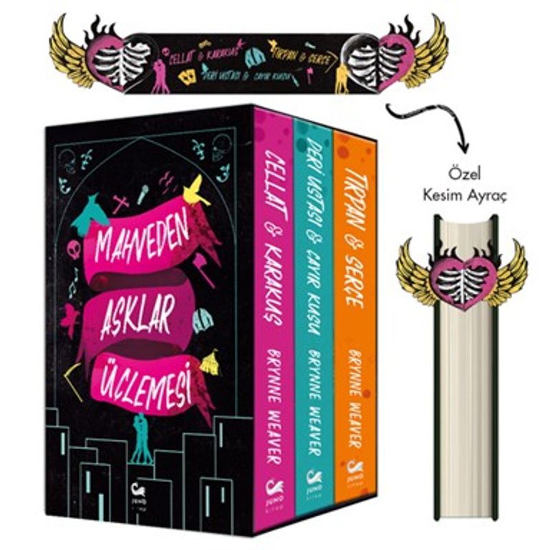 Mahveden Aşklar Üçlemesi (Kutulu Set) kitap kapağı