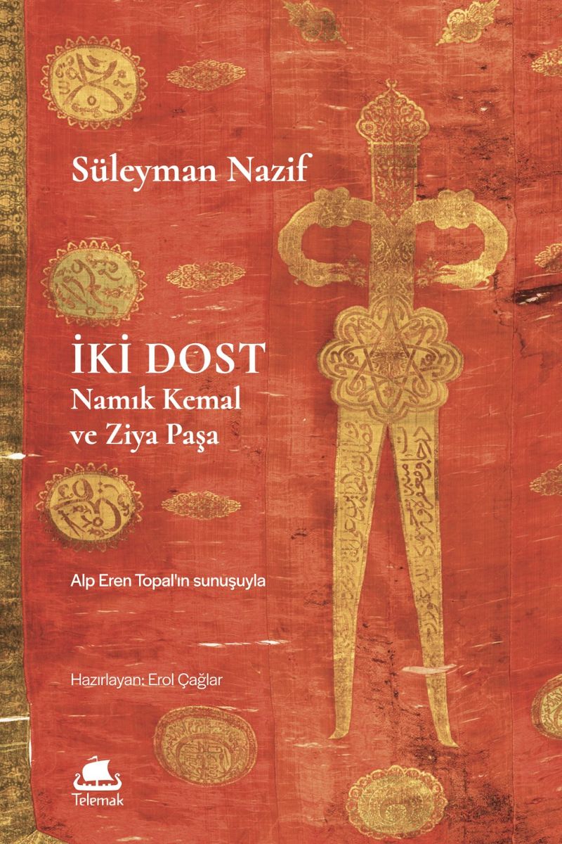 İki Dost Namık Kemal ve Ziya Paşa kitap kapağı