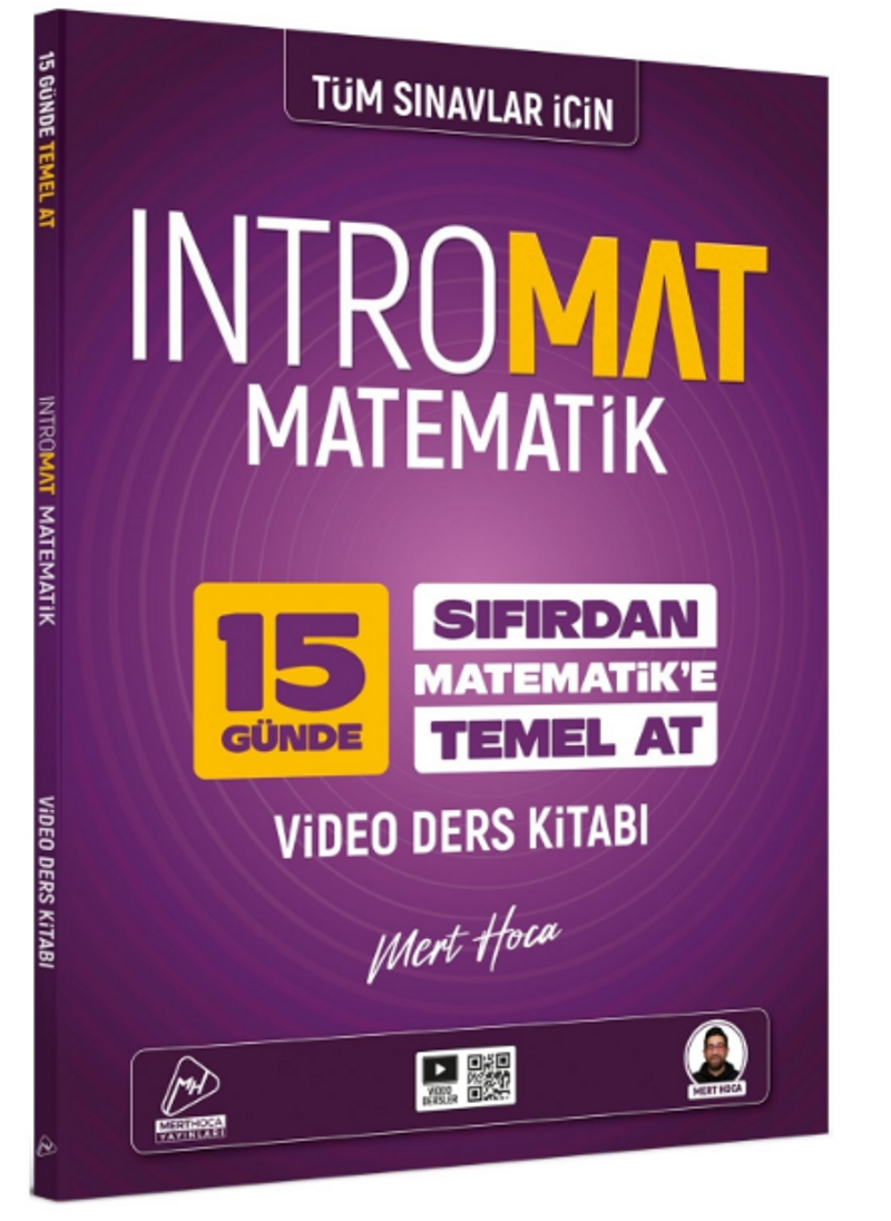 Tüm Sınavlar İçin IntroMat Matematik Video Ders Kitabı kitap kapağı