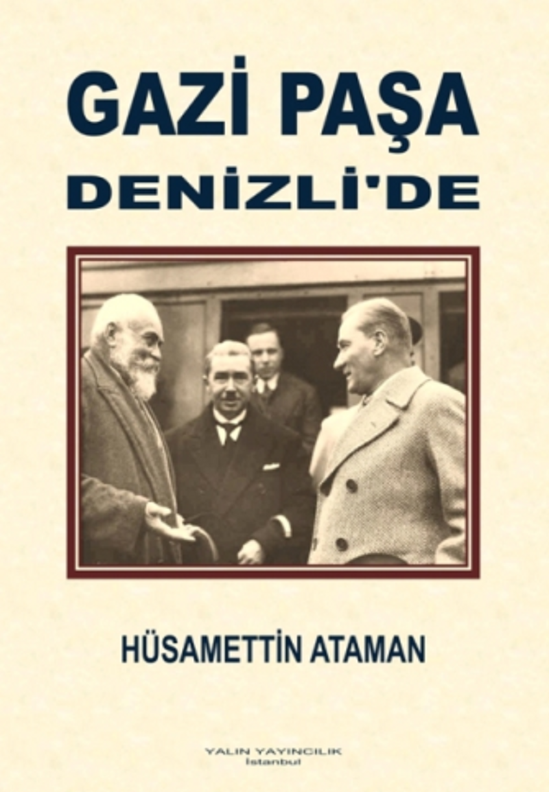 Gazi Paşa Denizli'de kitap kapağı