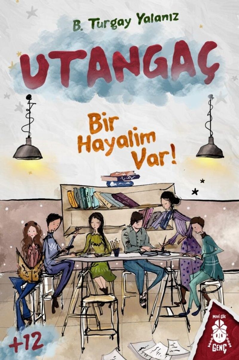 Utangaç : Bir Hayalim Var kitap kapağı