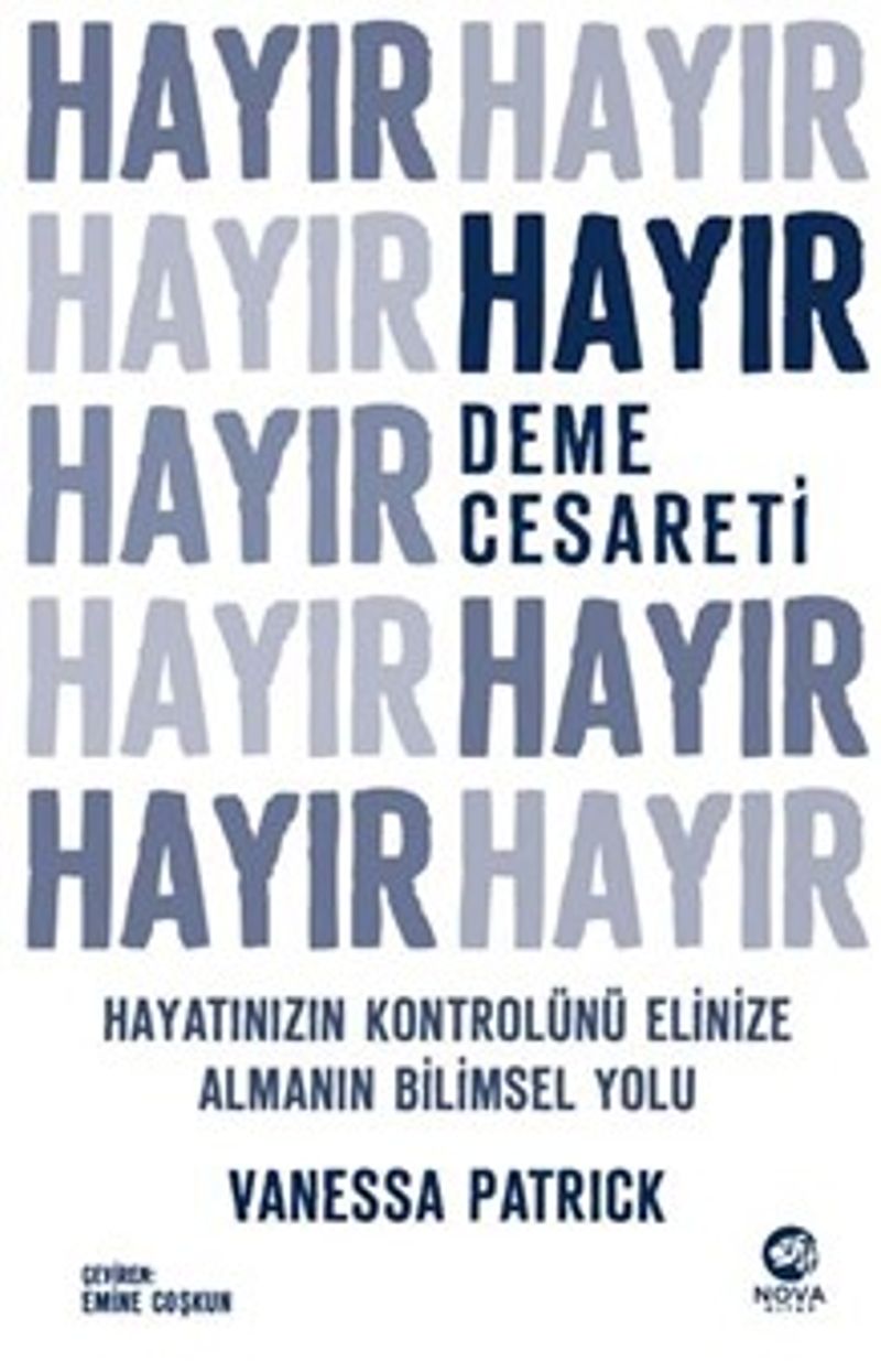 Hayır Deme Cesareti kitap kapağı