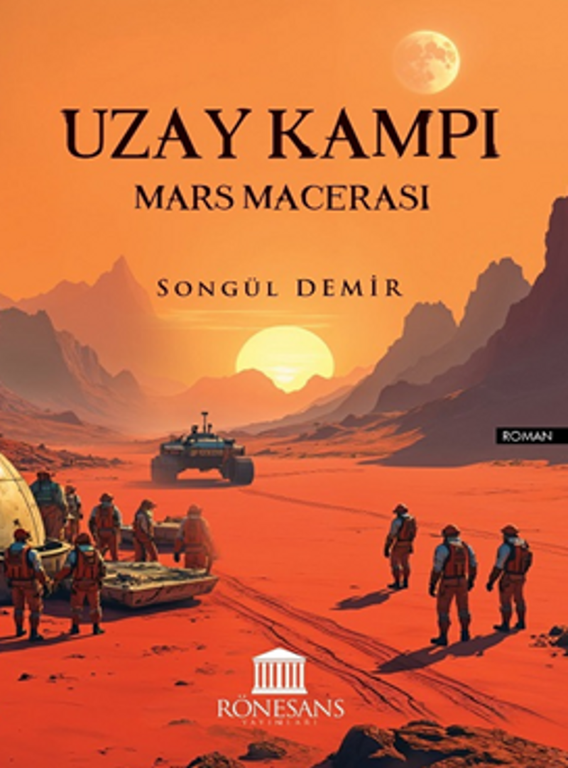 Uzay Kampı Mars Macerası kitap kapağı
