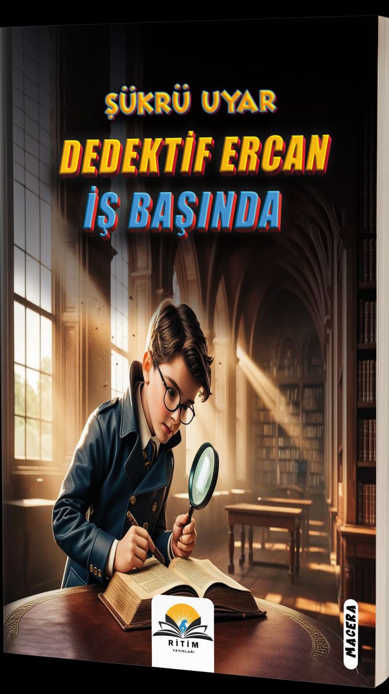 Dedektif Ercan İş Başında kitap kapağı