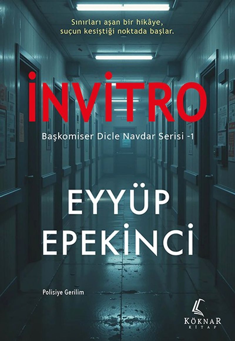 İnvitro / Başkomiser Dicle Navdar Serisi kitap kapağı