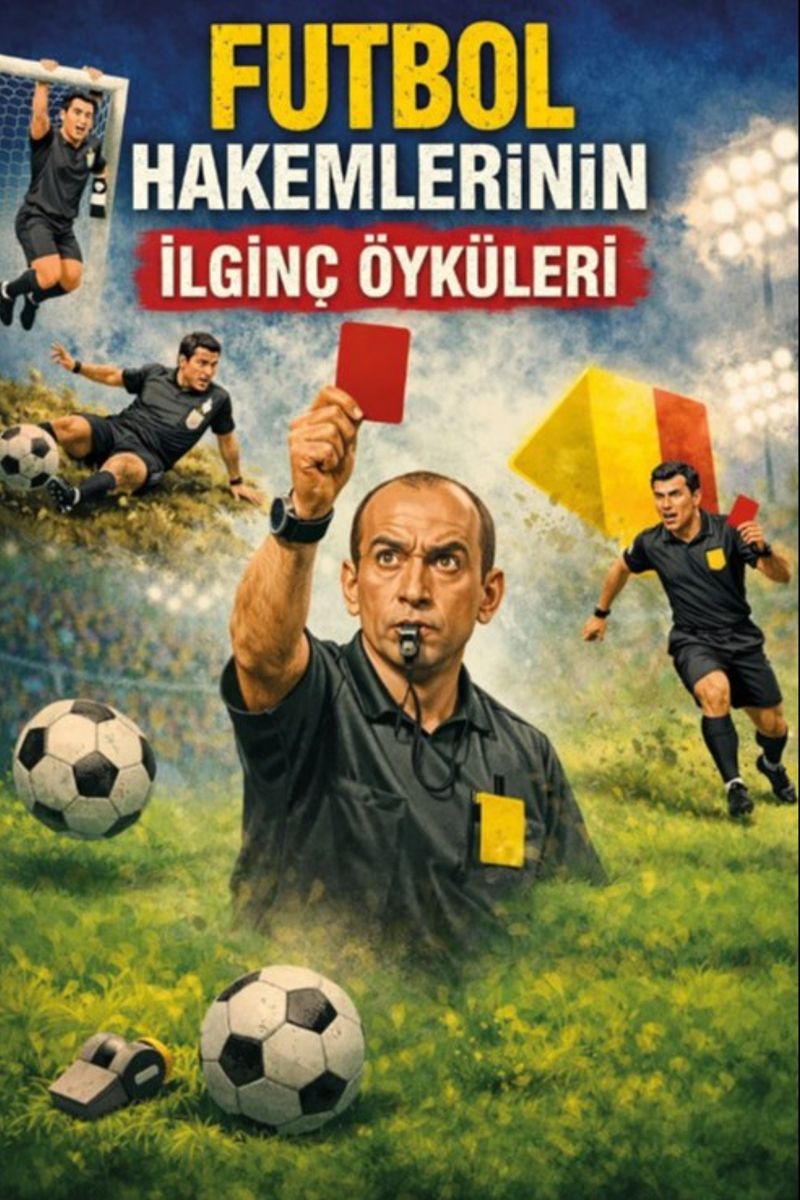 Futbol Hakemlerinin İlginç Öyküleri kitap kapağı