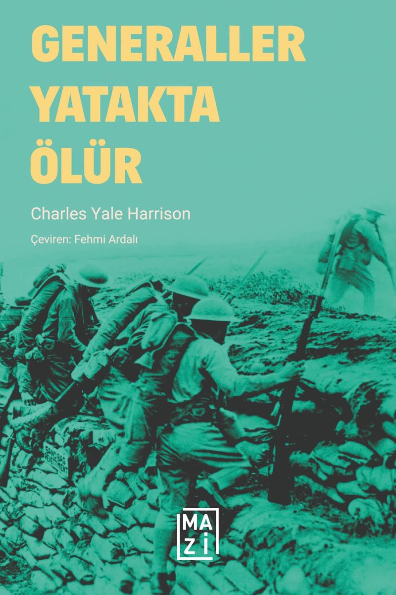 Generaller Yatakta Ölür kitap kapağı