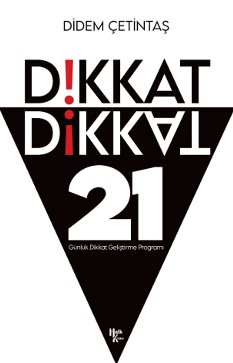 Dikkat Dikkat 21 Günlük Dikkat Geliştirme Programı kitap kapağı