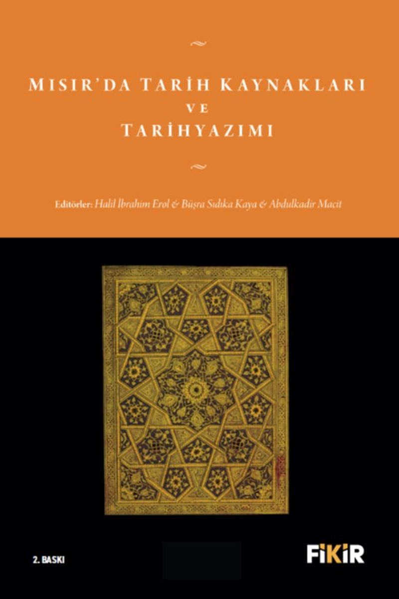 Mısır'da Tarih Kaynakları ve Tarihyazımı kitap kapağı