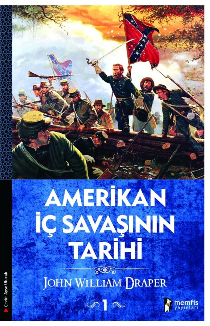 Amerikan İç Savaşının Tarihi 1.Cilt kitap kapağı