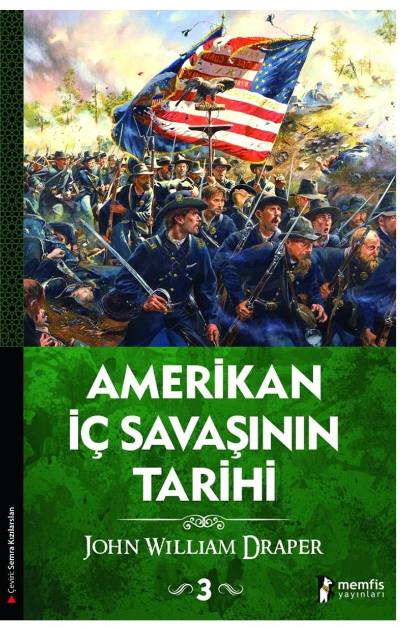Amerikan İç Savaşının Tarihi 3.Cilt kitap kapağı