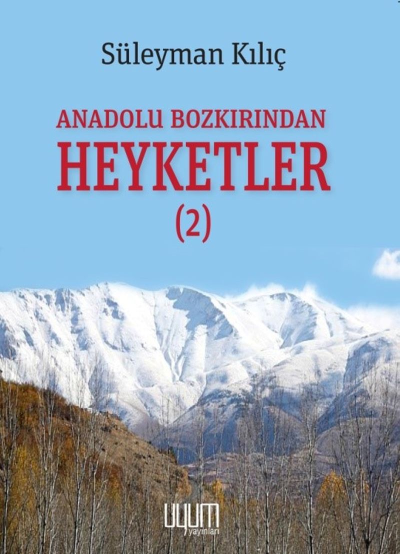 Anadolu Bozkırından Heyketler 2 kitap kapağı