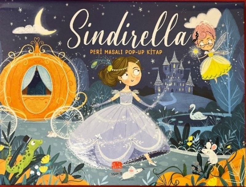 Sindirella Peri Masalı Pop-Up Kitap kitap kapağı