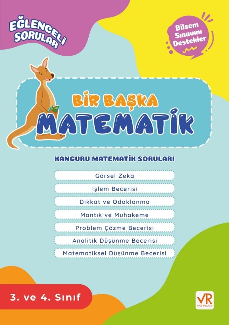 Bir Başka Matematik 3. ve 4. Sınıf Kanguru Matematik Soruları kitap kapağı