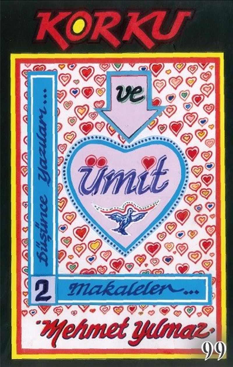 Korku ve Ümit Düşünce Yazıları 2 kitap kapağı