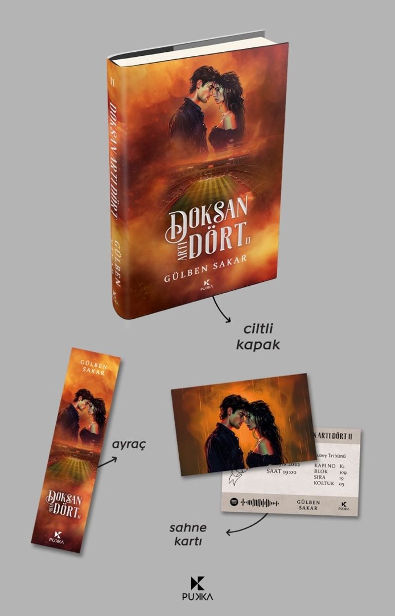 Doksan Artı Dört 2 (Ciltli) kitap kapağı
