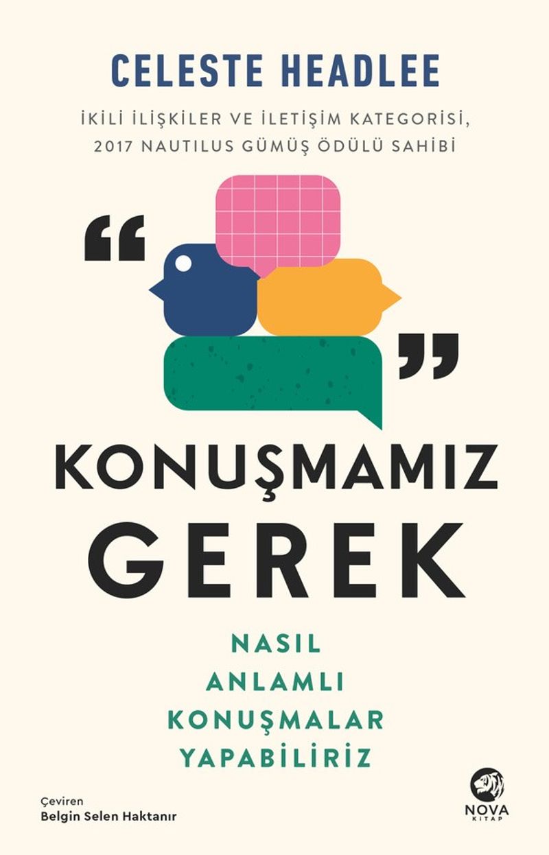 Konuşmamız Gerek: Nasıl Anlamlı Konuşmalar Yapabiliriz kitap kapağı