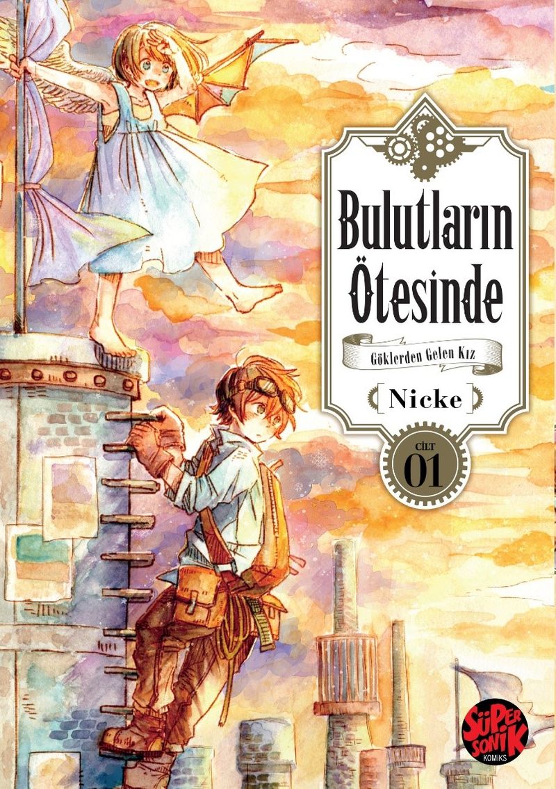 Bulutların Ötesinde - Göklerden Gelen Kız 1 kitap kapağı