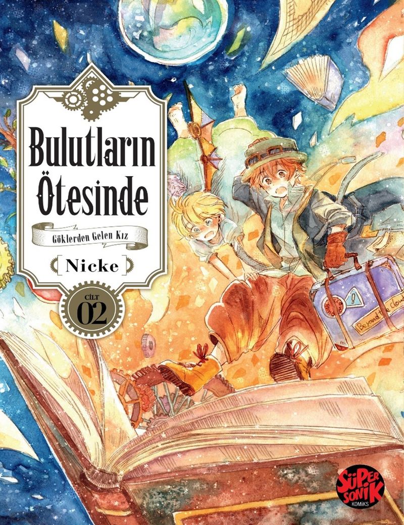 Bulutların Ötesinde / Göklerden Gelen Kız 2 kitap kapağı