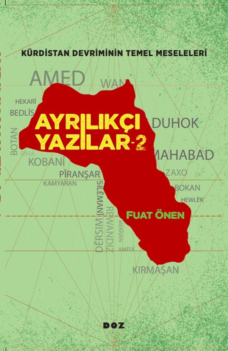 Ayrılıkçı Yazılar 2 Kürdistan Meselesinin Temel Meseleleri kitap kapağı