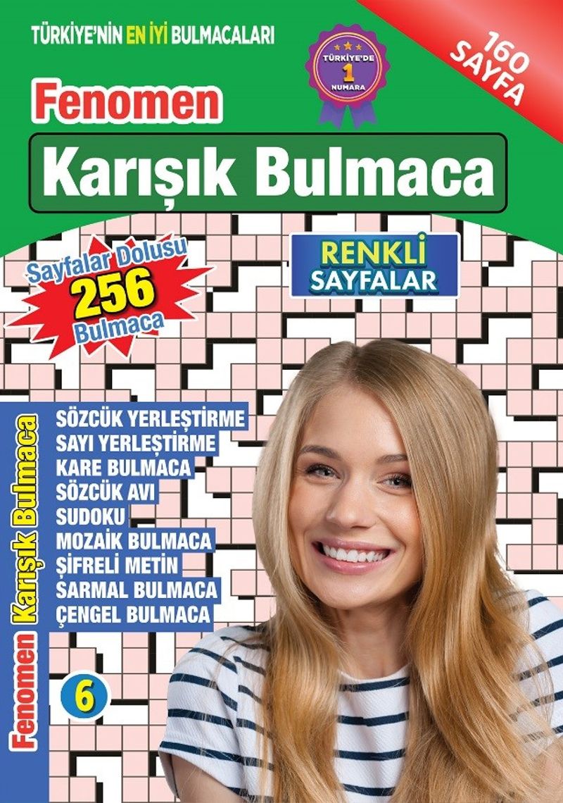 Fenomen Karışık Bulmaca 6 kitap kapağı