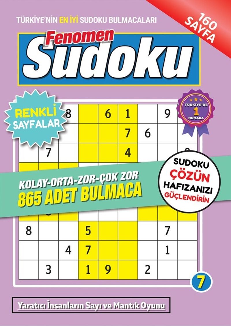 Fenomen Sudoku 7 kitap kapağı