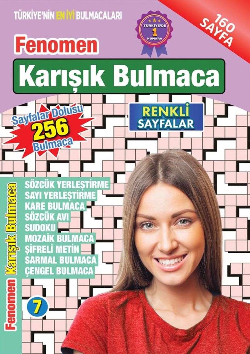 Fenomen Karışık Bulmaca 7 kitap kapağı
