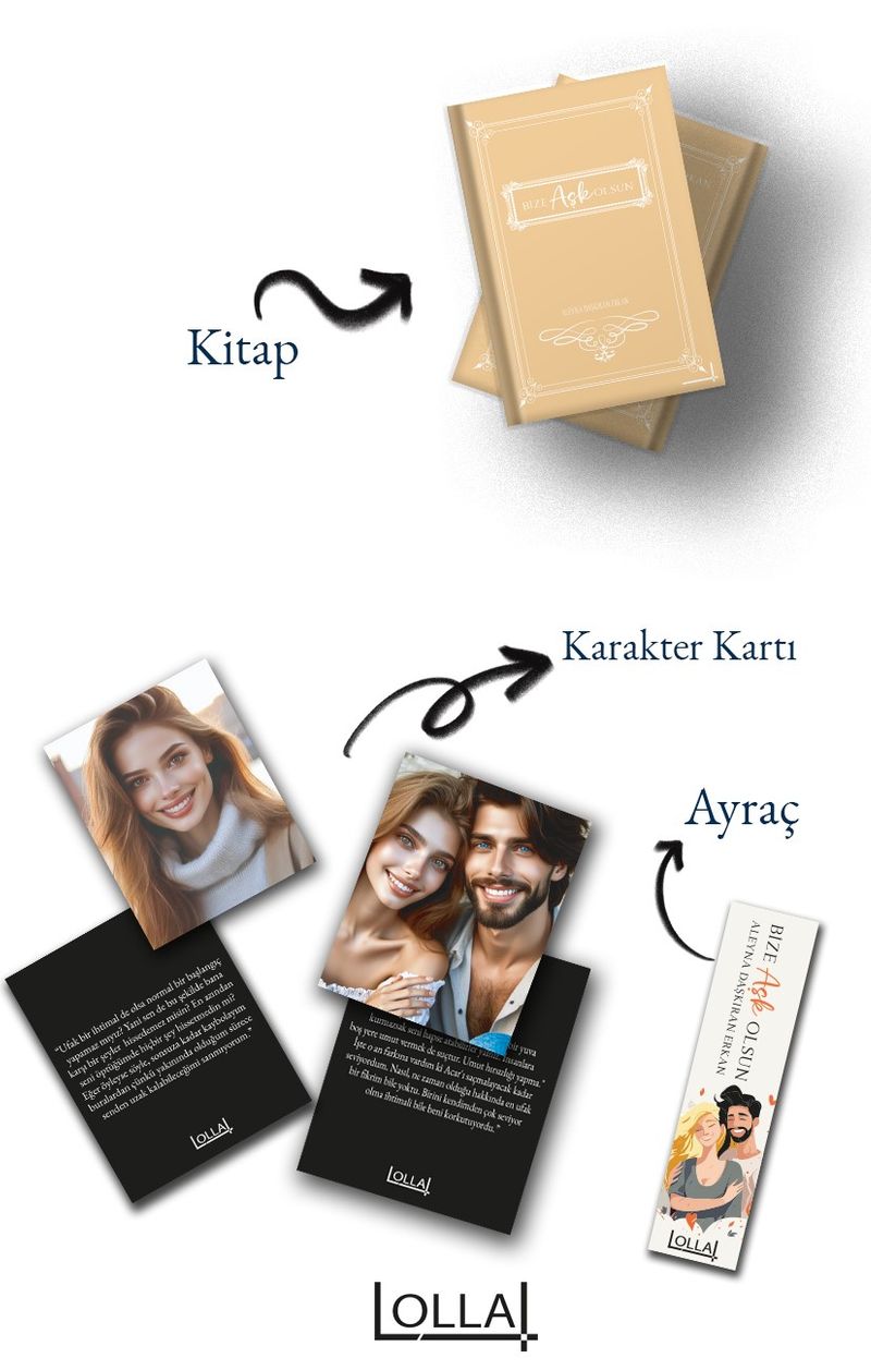 Bize Aşk Olsun (Ciltli) kitap kapağı