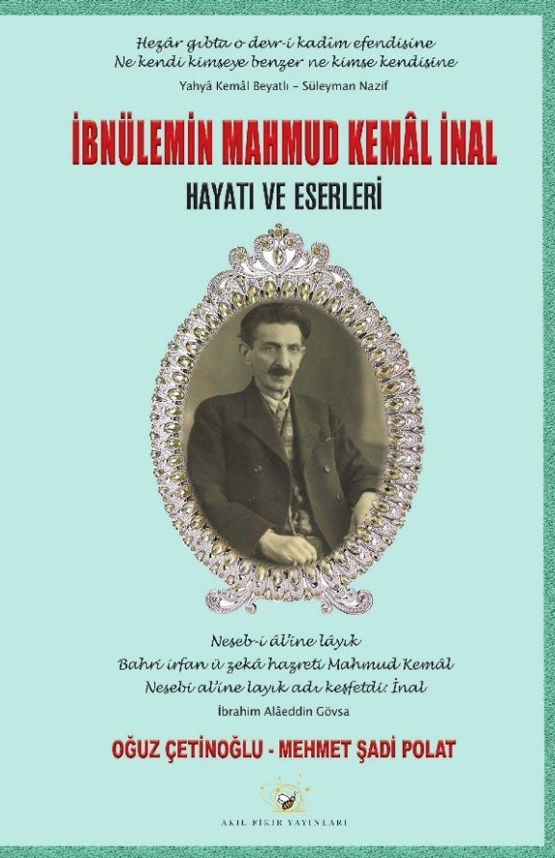 İbnülemin Mahmud Kemal İnal Hayatı ve Eserleri kitap kapağı