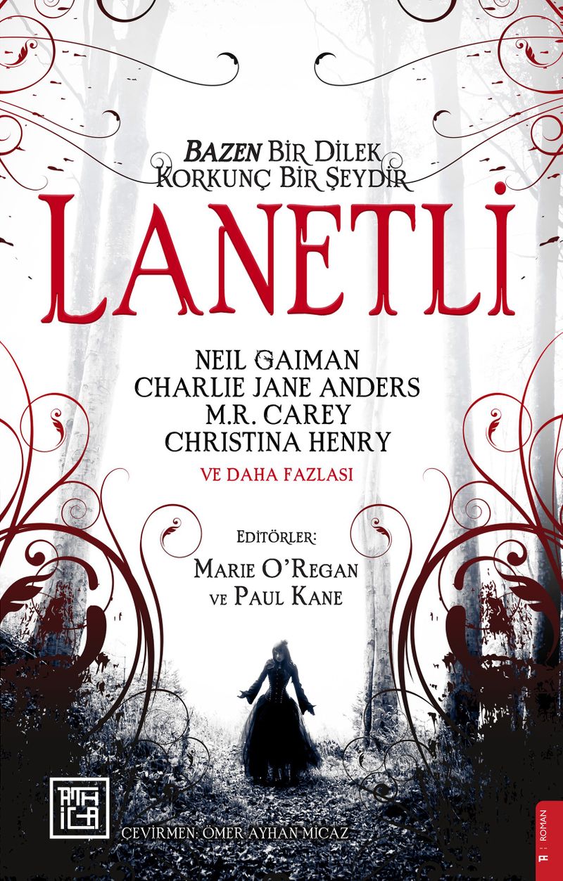 Lanetli kitap kapağı