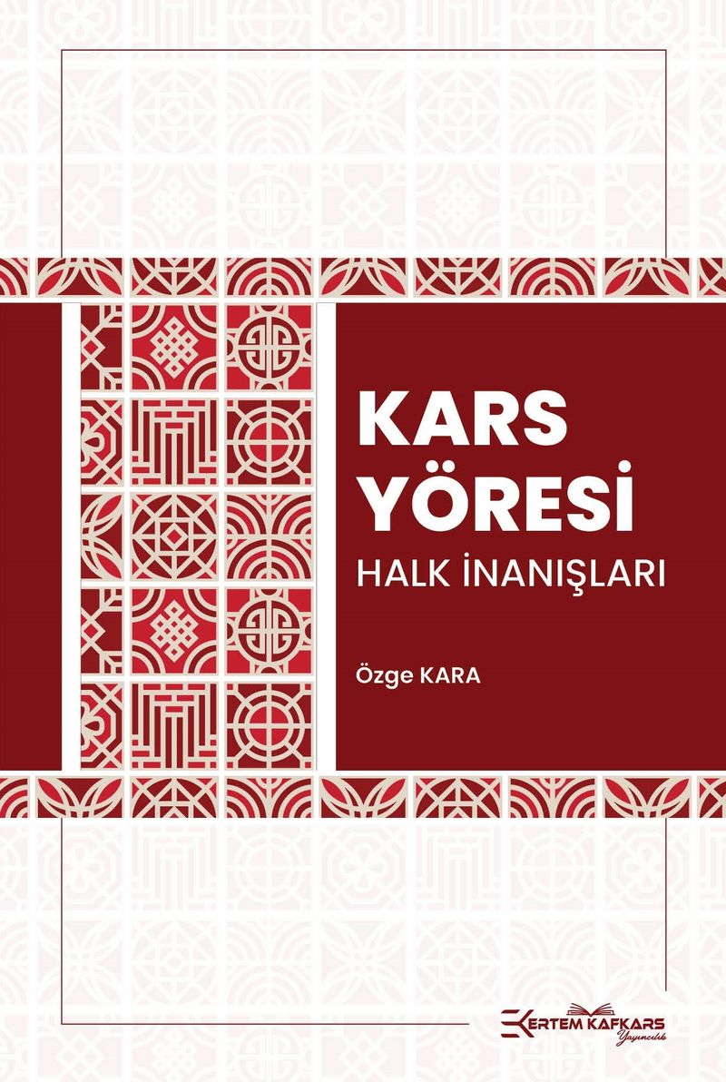 Kars Yöresi Halk İnanışları kitap kapağı
