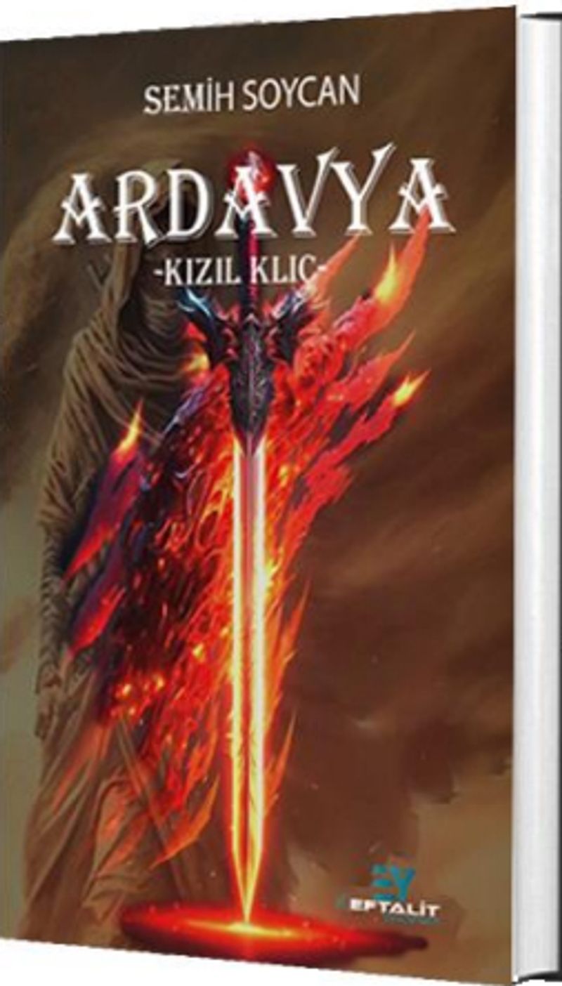 Ardavya Kızıl Kılıç kitap kapağı