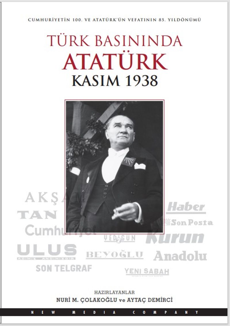 Türk Basınında Atatürk (Kasım 1938) kitap kapağı