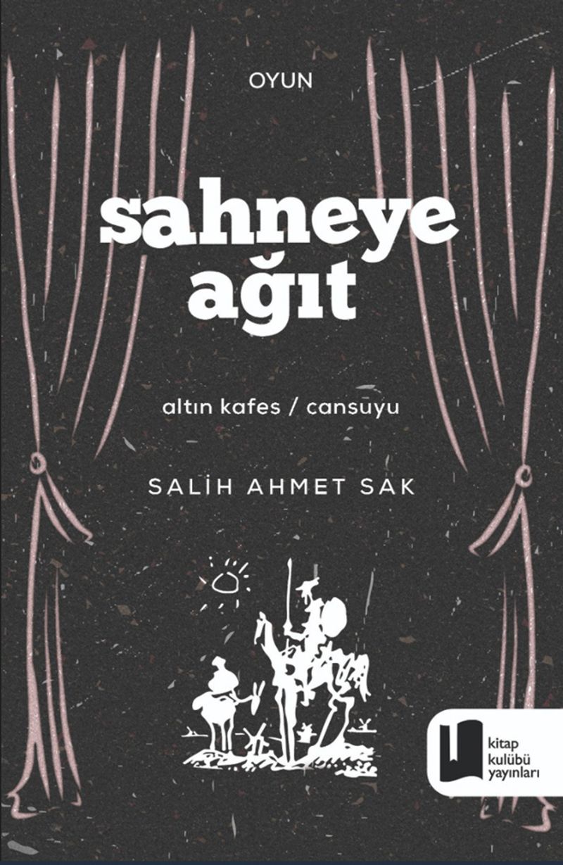 Sahneye Ağıt kitap kapağı