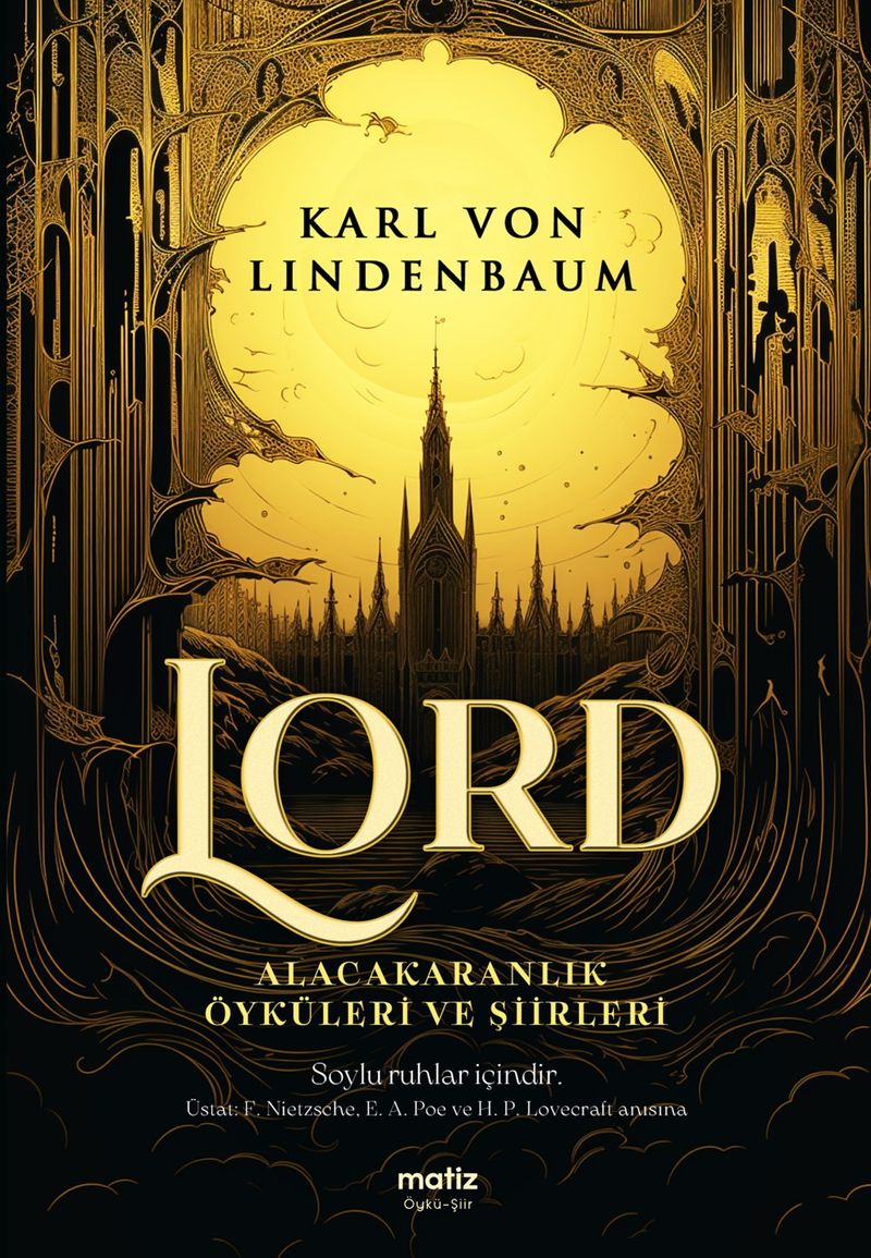 Lord Alacakaranlık Öyküleri ve Şiirleri kitap kapağı