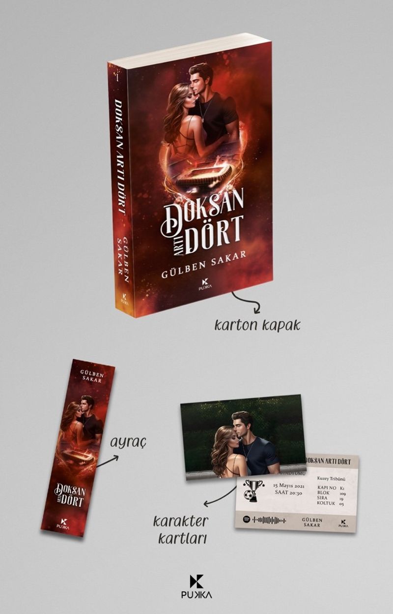 Doksan Artı Dört 1 (Karton Kapak) kitap kapağı