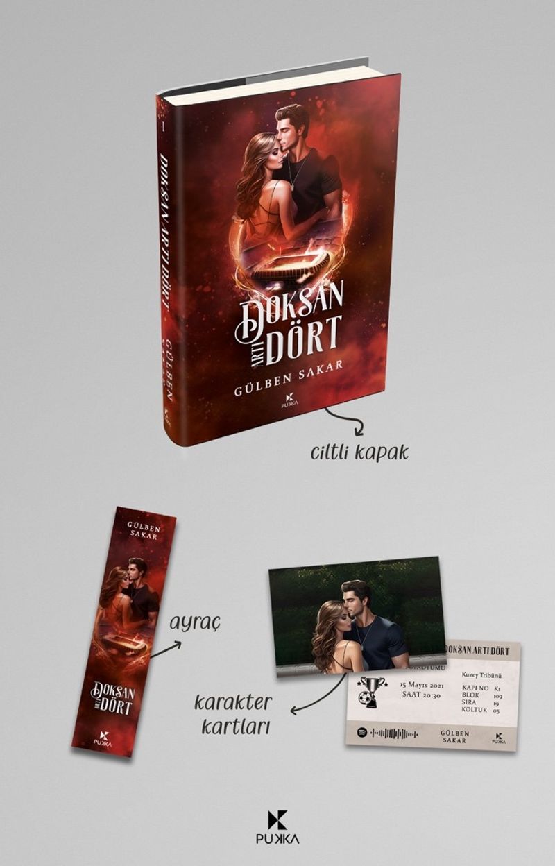 Doksan Artı Dört 1 (Ciltli) kitap kapağı