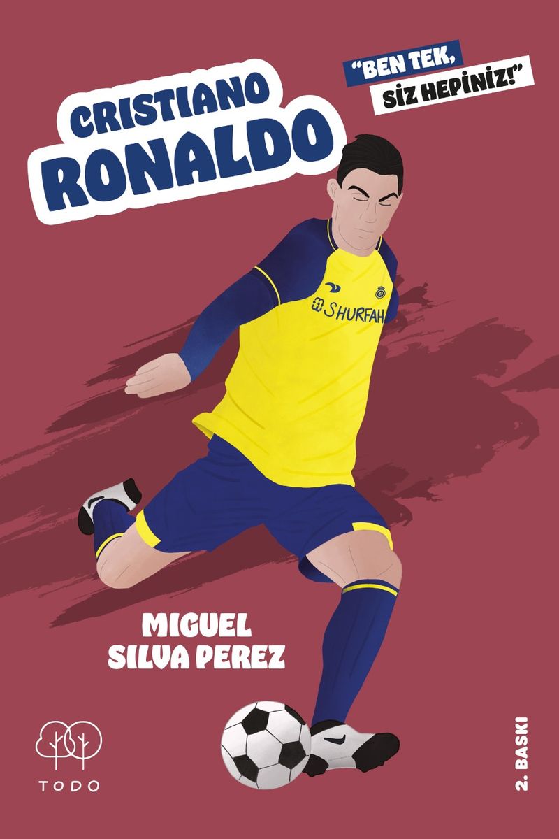 Cristiano Ronaldo Ben Tek, Siz Hepiniz! kitap kapağı