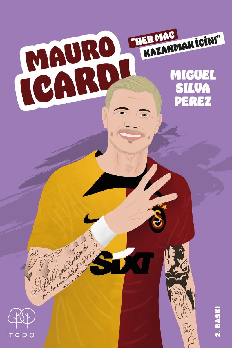 Mauro Icardi Her Maç Kazanmak İçin! kitap kapağı