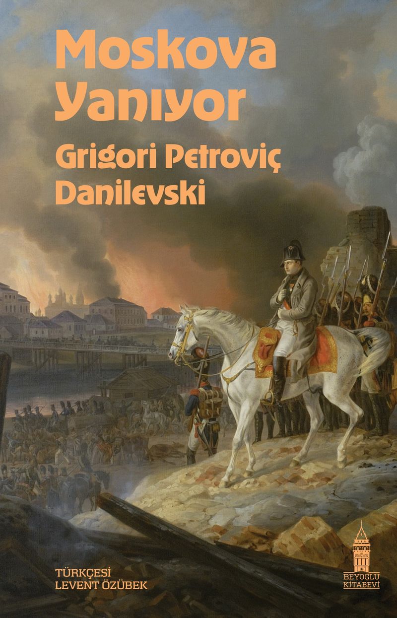 Moskova Yanıyor kitap kapağı