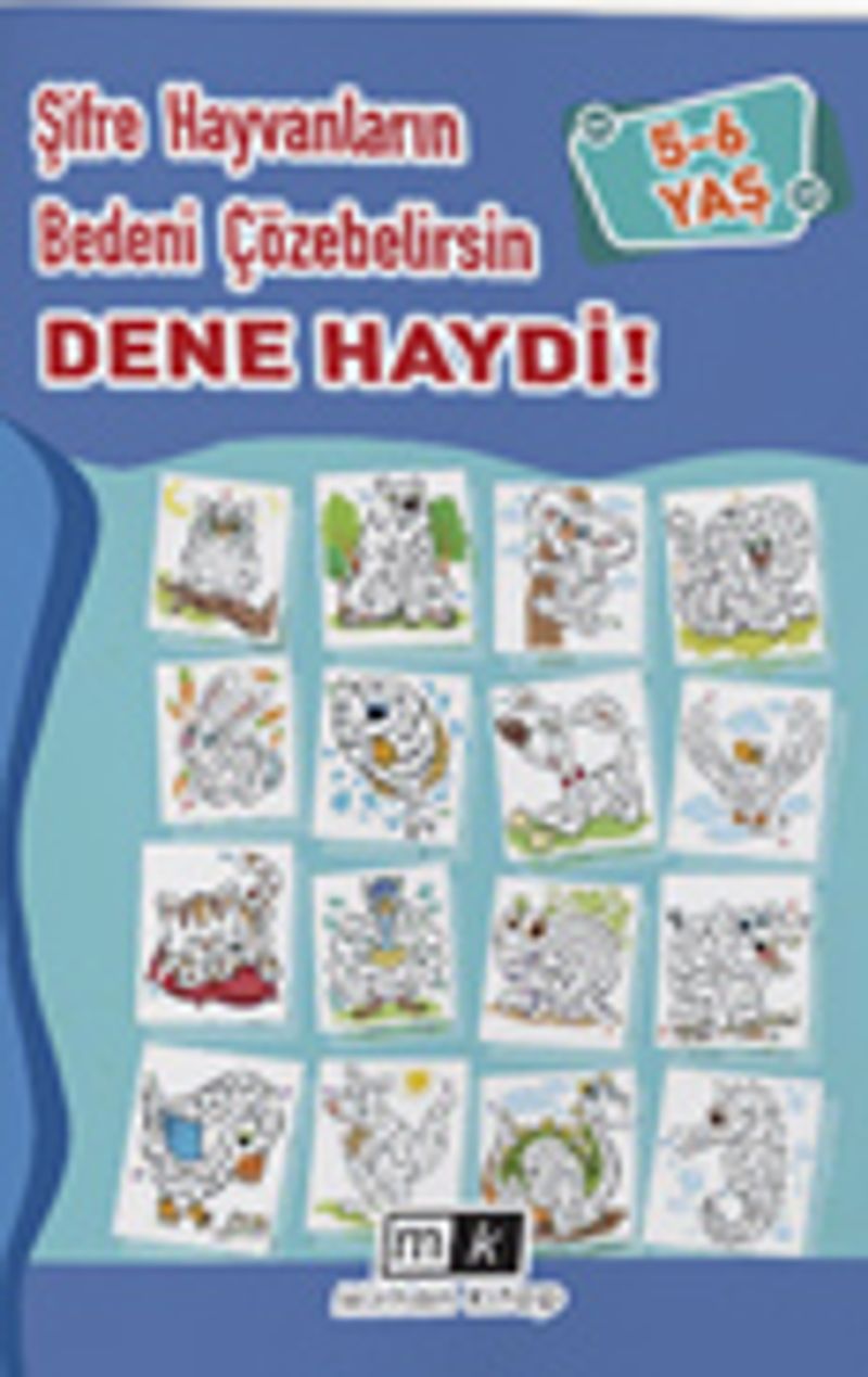Şifre Hayvanların Bedeni Çözebilirsin Dene Haydi ! (5-6 Yaş) kitap kapağı
