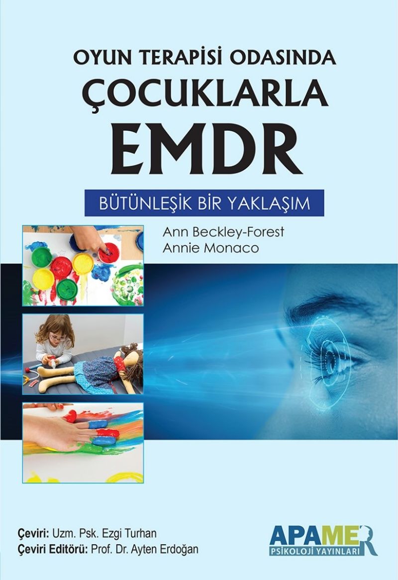 Oyun Terapisi Odasında Çocuklarla EMDR kitap kapağı